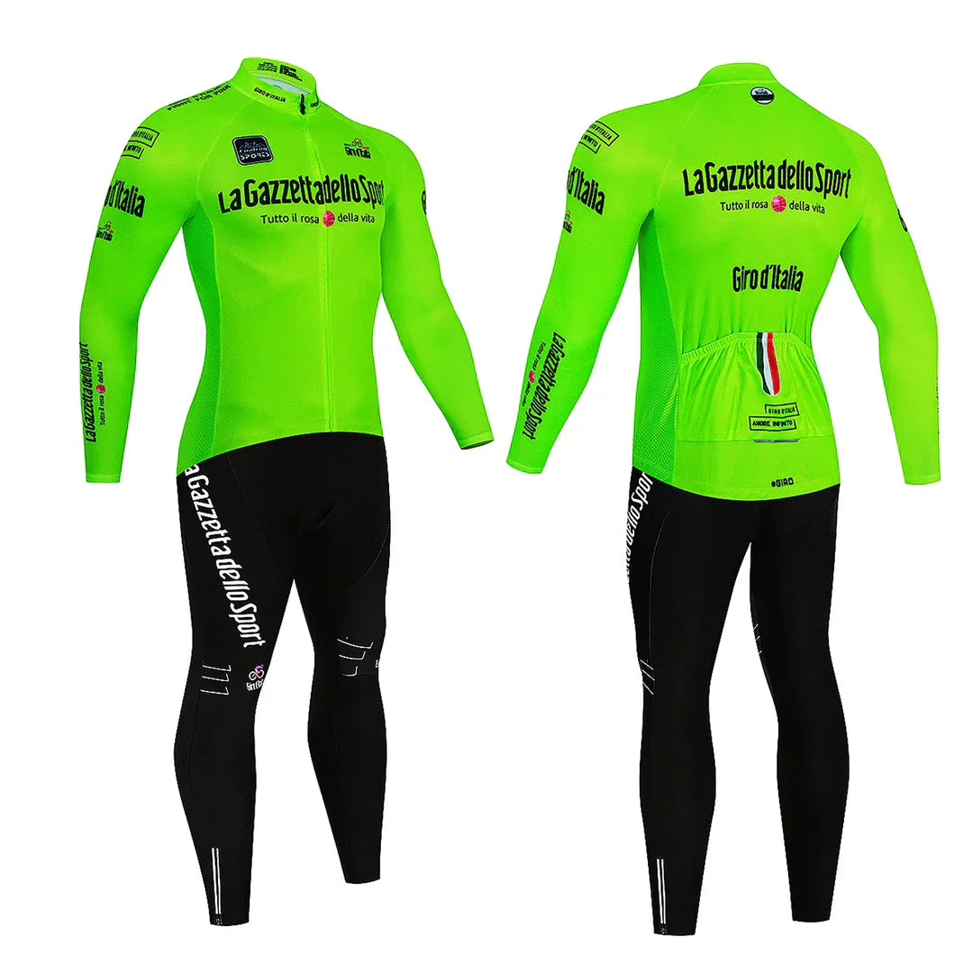 Giro d'Italie - Long sleeved pro cycling kit