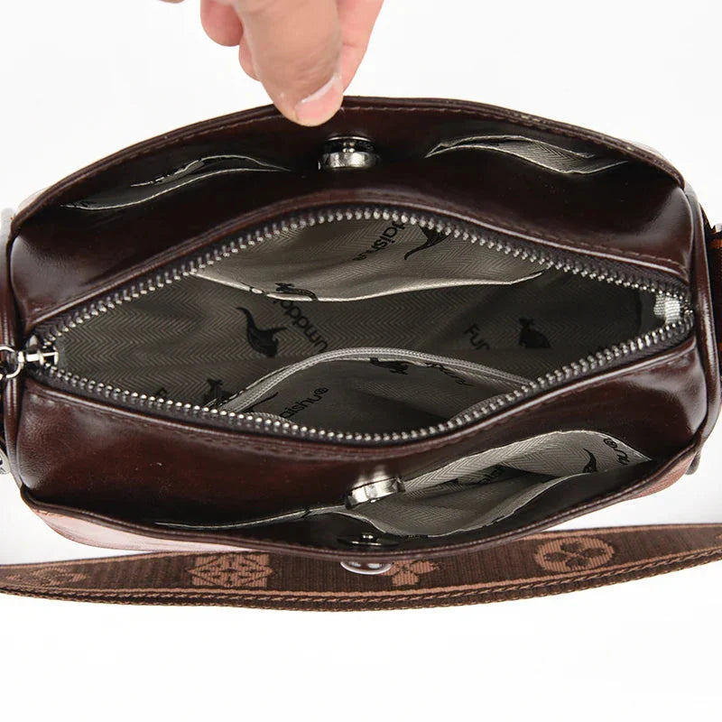 Women Retro Leather Handbag