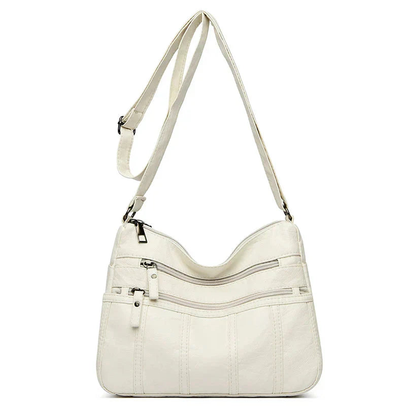 Nina - Soft Leather Crossbody Bag